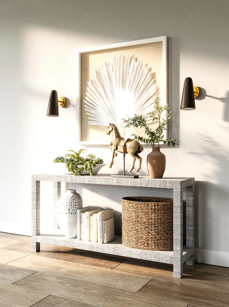Daniel 5-Inch Wall/Vanity Light in Aged Gold and Matte Black - Image 2