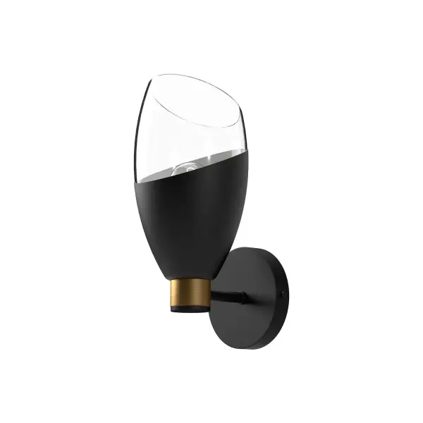 Capri 5-Light Wall/Vanity Light in Chrome with Clear Glass - Image 2