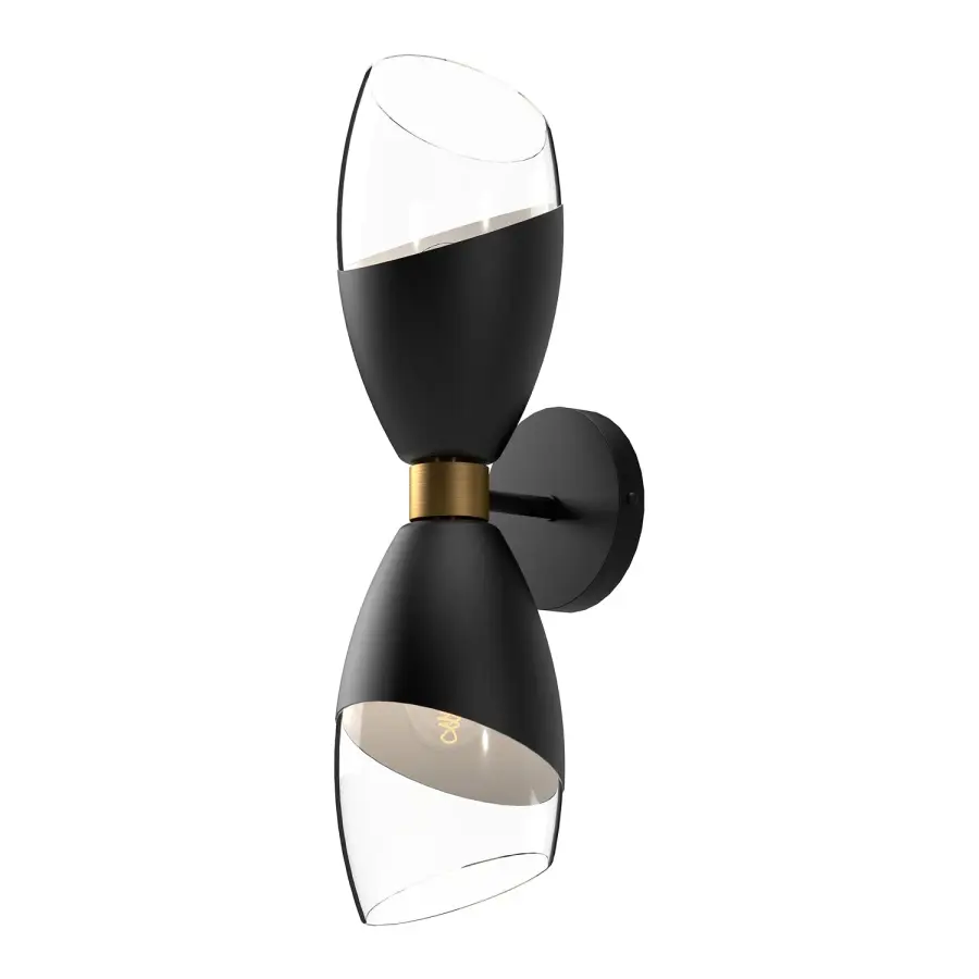 Capri 5-Light Wall/Vanity Light in Chrome with Clear Glass - Image 4