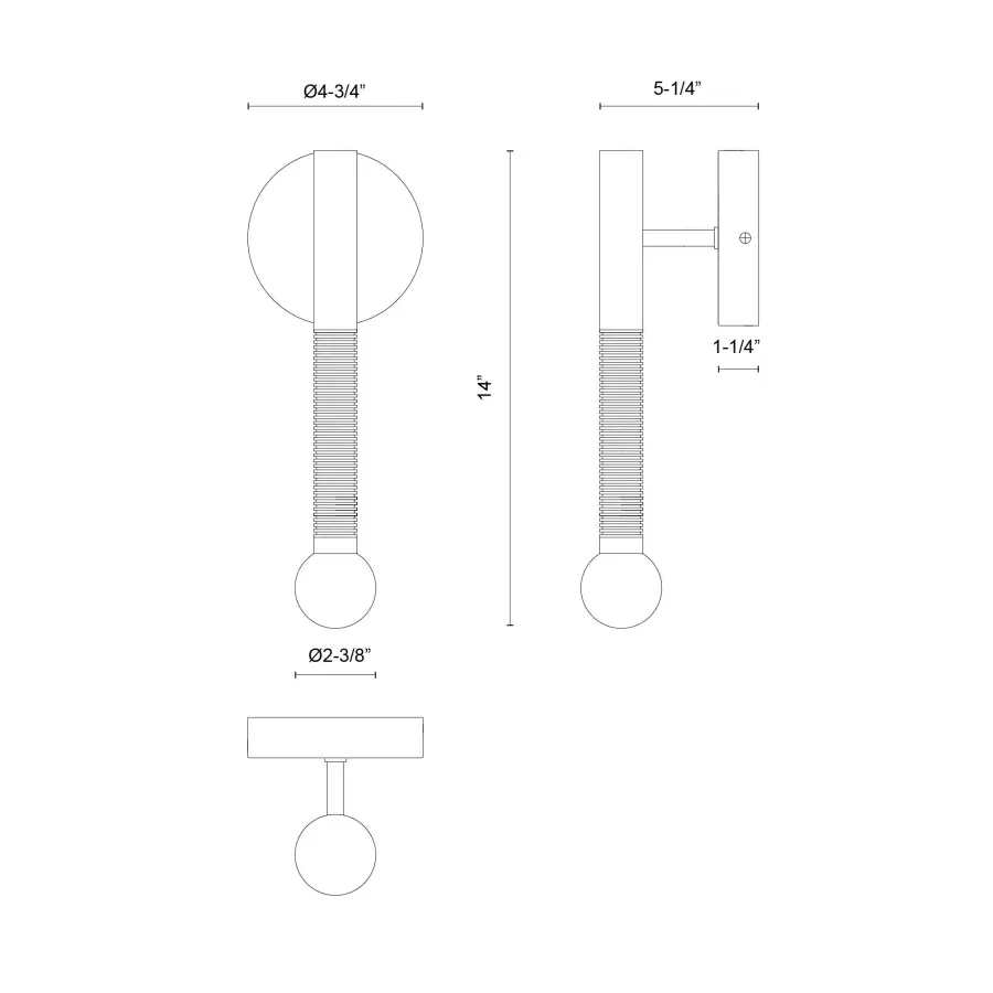 Arden 14-Inch Wall/Vanity Light - Image 9