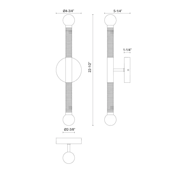 Arden 23-Inch Wall/Vanity Light - Image 9