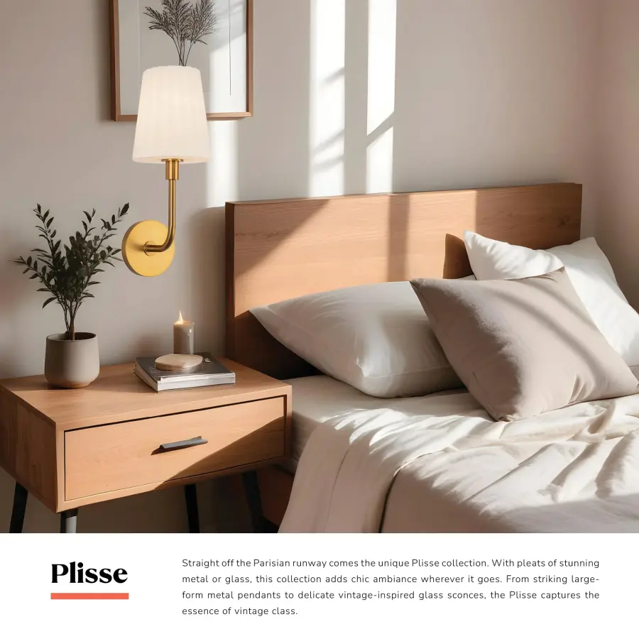 Plisse 7-Inch Wall/Vanity Light - Image 17