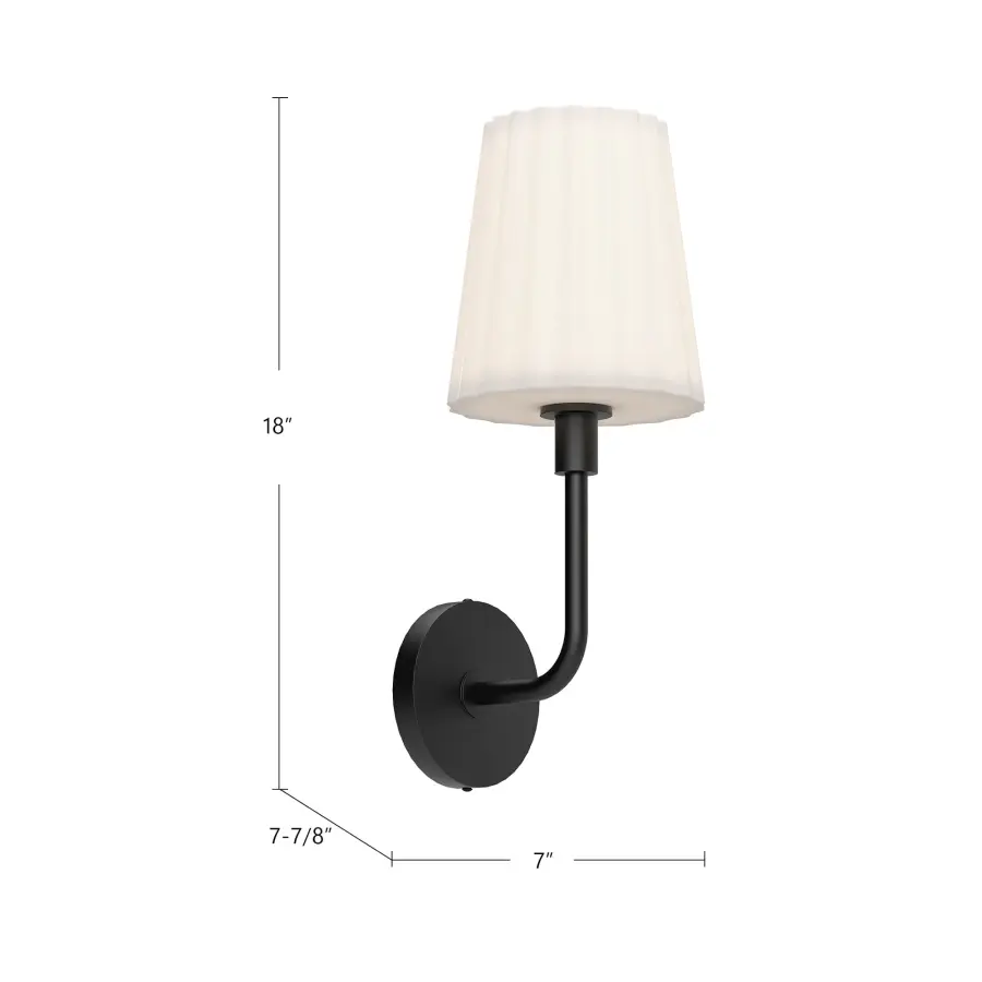 Plisse 7-Inch Wall/Vanity Light - Image 18
