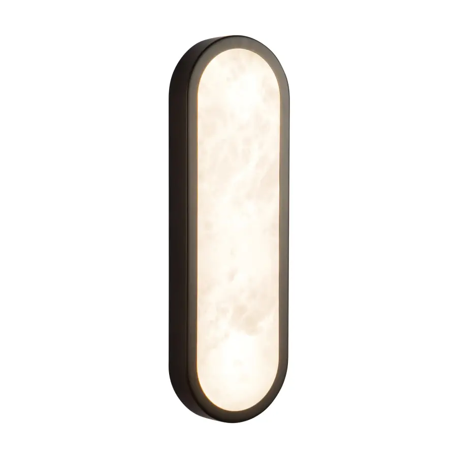 Evelyn 16" Pill-Shaped Wall Sconce - Image 1