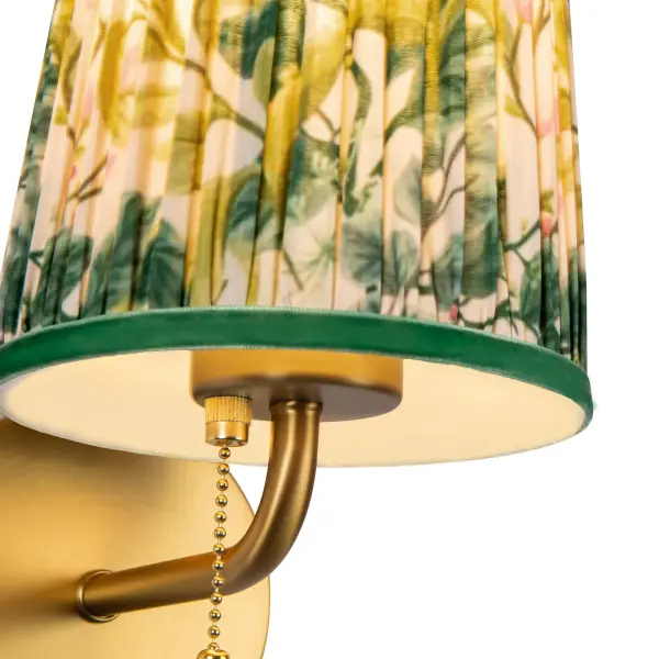Scout 6-Inch Wall Sconce with Pleated Linen Shade - Image 17