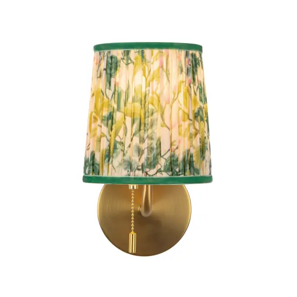 Scout 6-Inch Wall Sconce with Pleated Linen Shade - Image 18