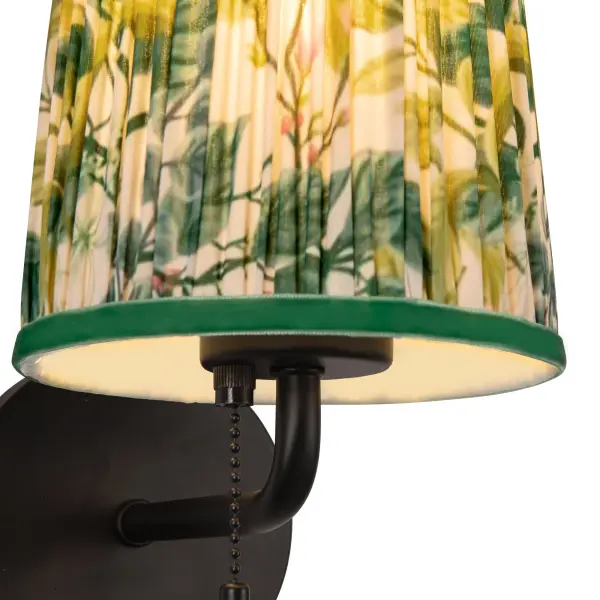 Scout 6-Inch Wall Sconce with Pleated Linen Shade - Image 28