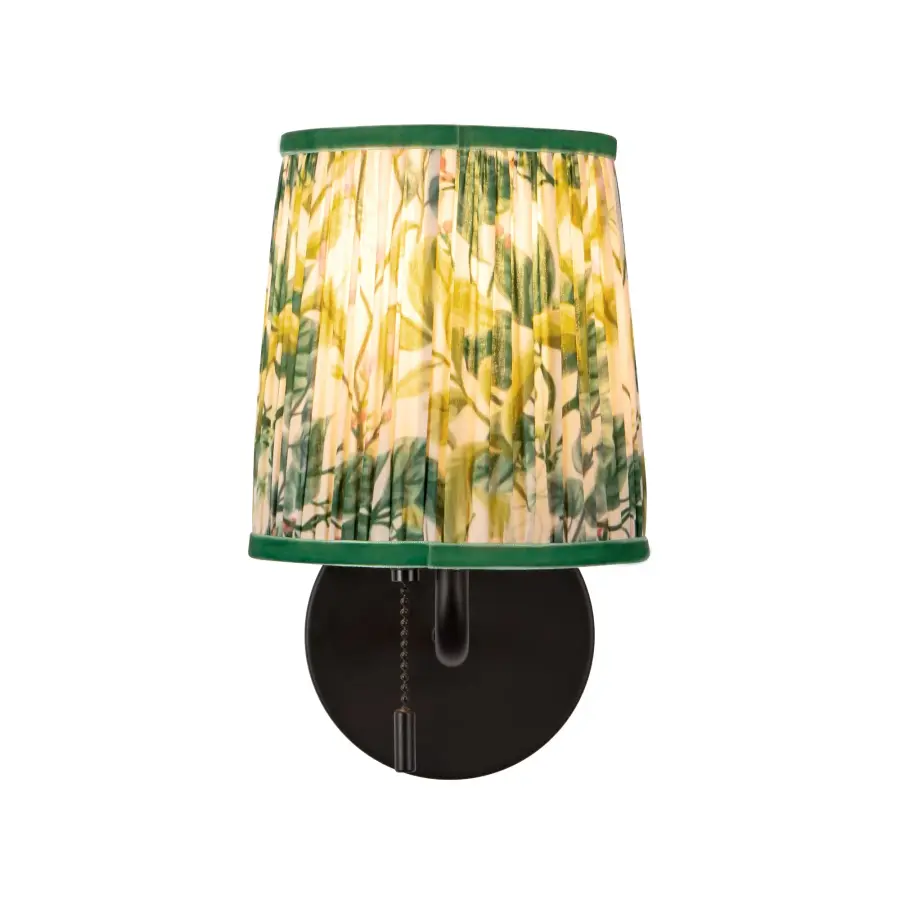 Scout 6-Inch Wall Sconce with Pleated Linen Shade - Image 29