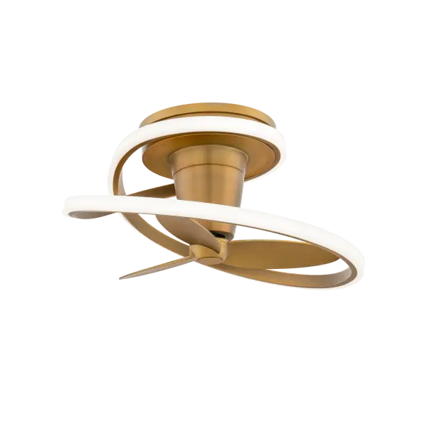 Smart, Sculptural Fan Perfect for Modern Low-Ceiling Spaces