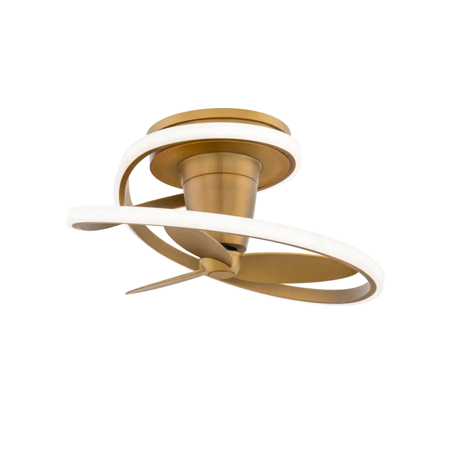 Smart, Sculptural Fan Perfect for Modern Low-Ceiling Spaces