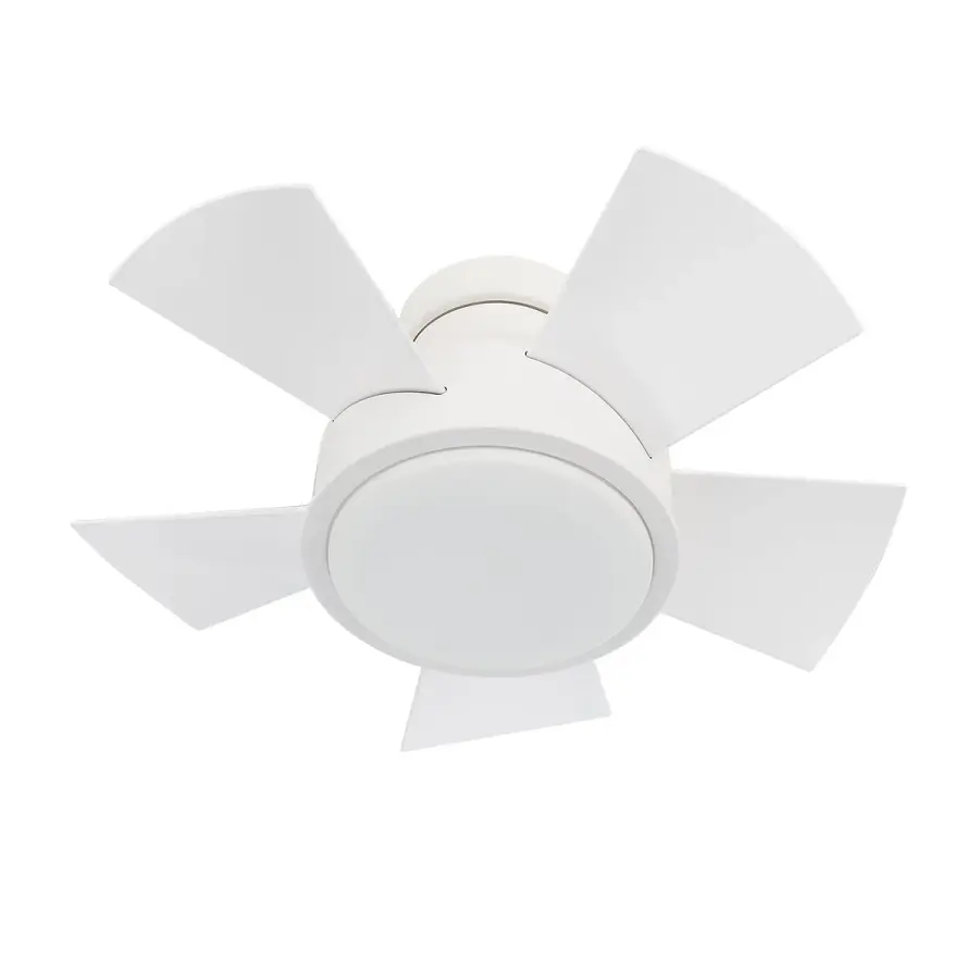 Vox 26" Flush Mount Ceiling Fan with Light
