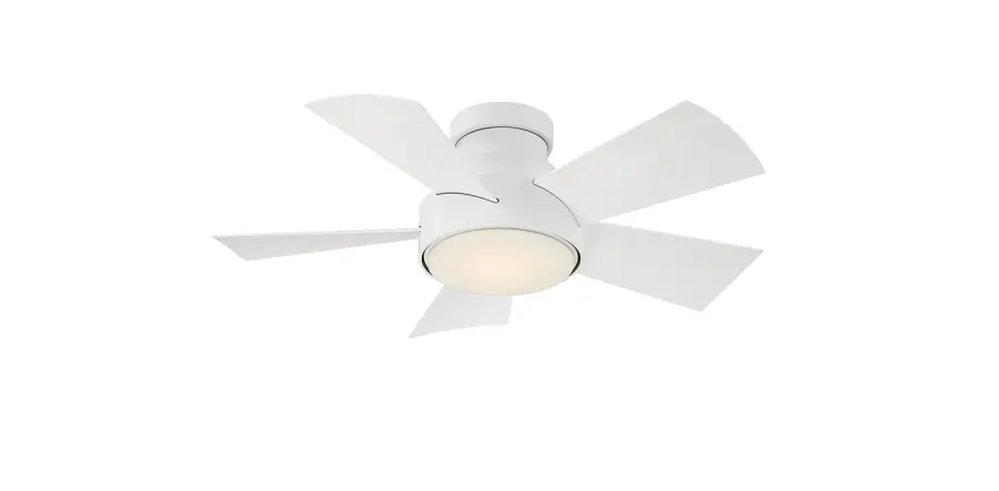 Vox 38" Flush Mount Ceiling Fan with Light