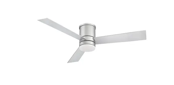 The Axis combines minimalist design with smart home integration, offering whisper-quiet DC motor performance and wet-rated durability. Ideal for medium rooms with low ceilings, it delivers efficient airflow with app control.