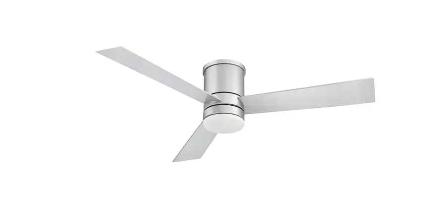 Axis 52" Flush Mount Smart Ceiling Fan with LED Light