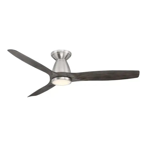Skylark 54" Flush Mount Smart Ceiling Fan with LED Light