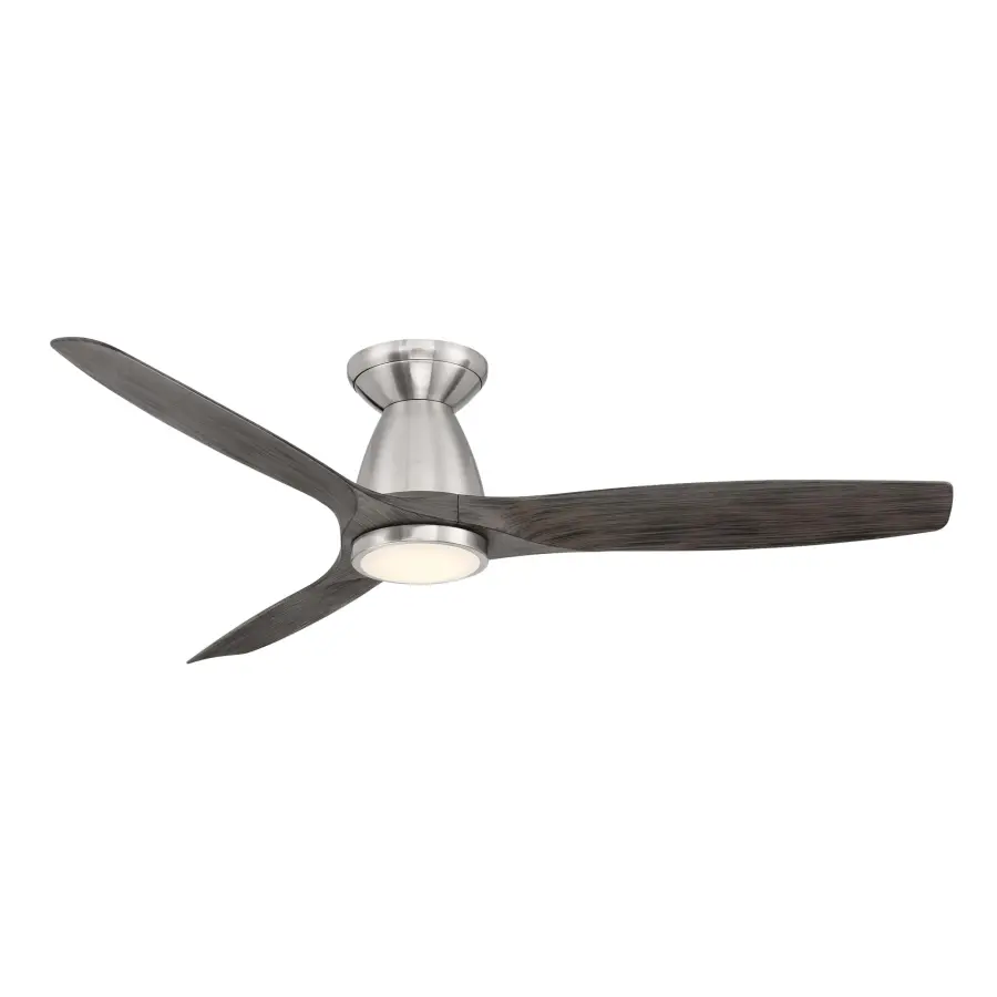 Skylark 54" Flush Mount Smart Ceiling Fan with LED Light