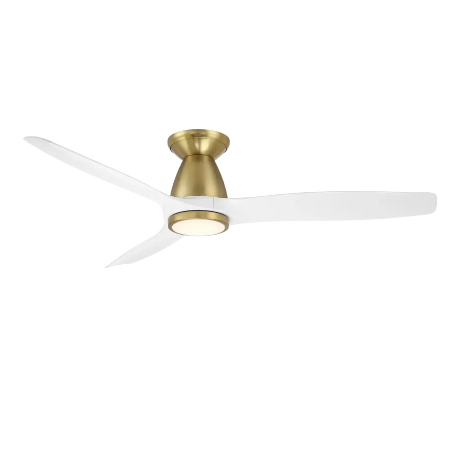 Skylark 54" Flush Mount Smart Ceiling Fan with LED Light