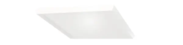 The Logo flush mount delivers even, glare-free lighting through innovative edge-lit technology in a sleek 7-inch profile. Perfect for small spaces requiring clean, contemporary illumination with excellent color rendering.