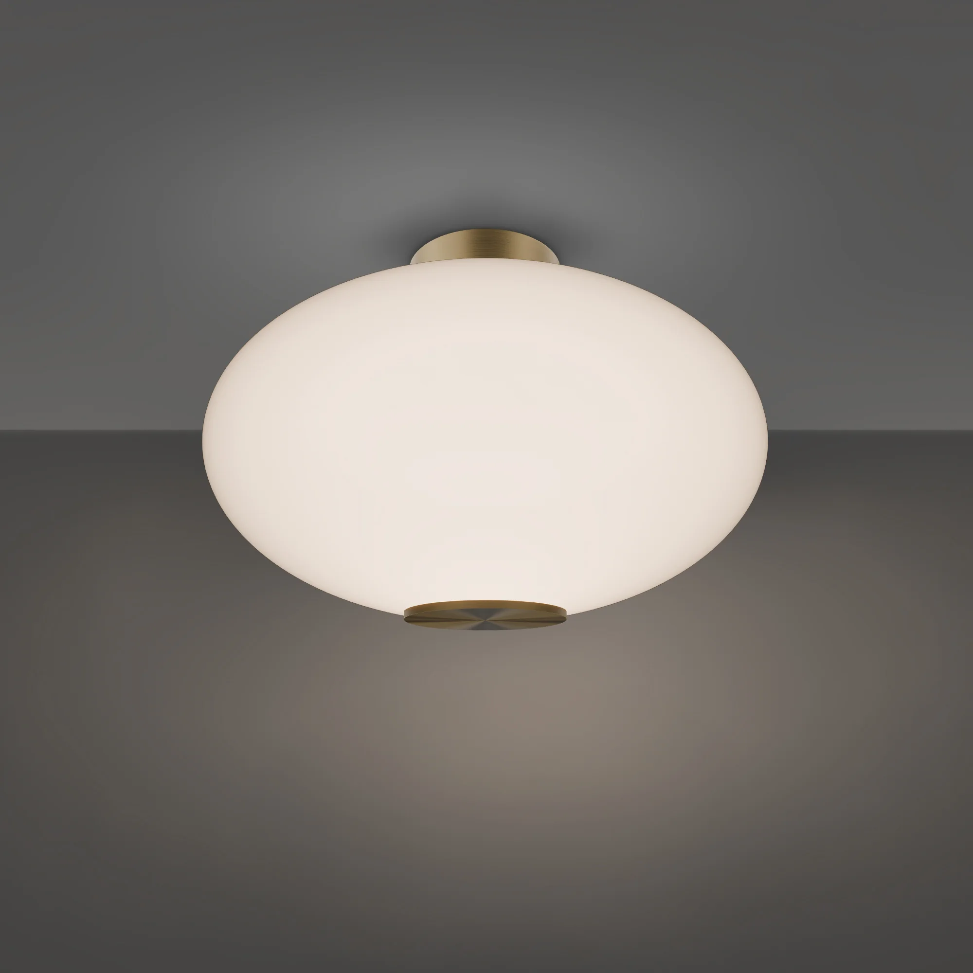 Illusion 22" Oval Flush Mount Light
