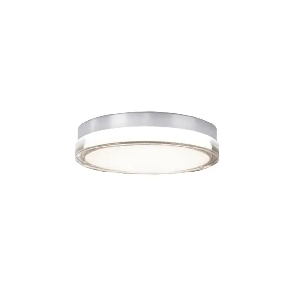 The Pi Outdoor Flush Mount combines weather-resistant 316 stainless steel construction with a refined industrial aesthetic. Its twist-lock installation and high-output LED deliver both convenience and performance.