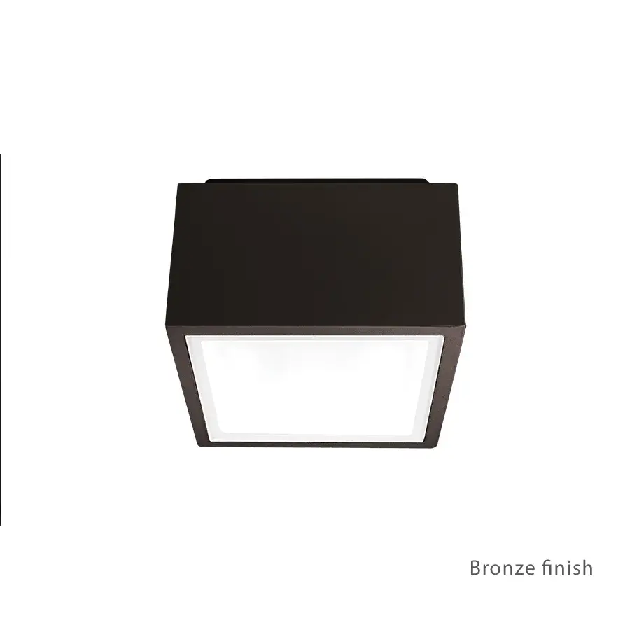 Bloc 6" LED Outdoor Flush Mount Light