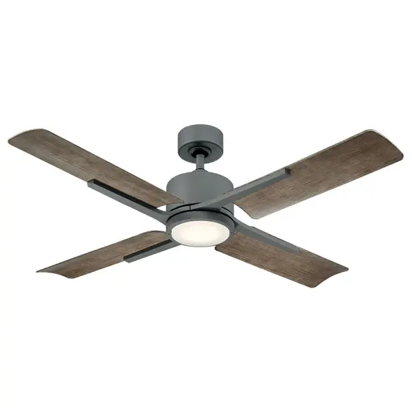 The Cervantes combines modern smart home integration with exceptional performance. DC motor delivers powerful, energy-efficient airflow up to 6,577 CFM while running whisper-quiet at 15 dB. Control via app, voice, or included remote.