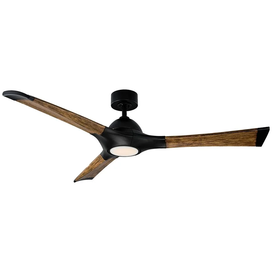 Woody 60" Smart Ceiling Fan with Light