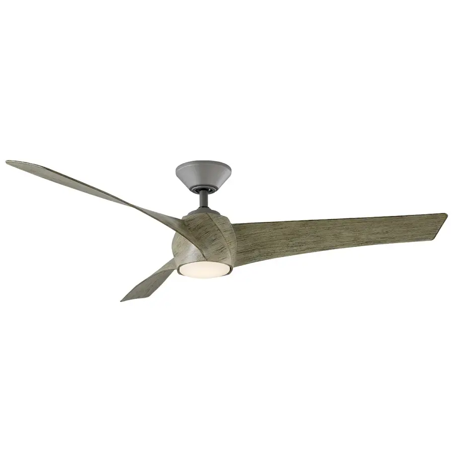 Smart 58" Fan with Whisper-Quiet DC Motor & Integrated LED Light