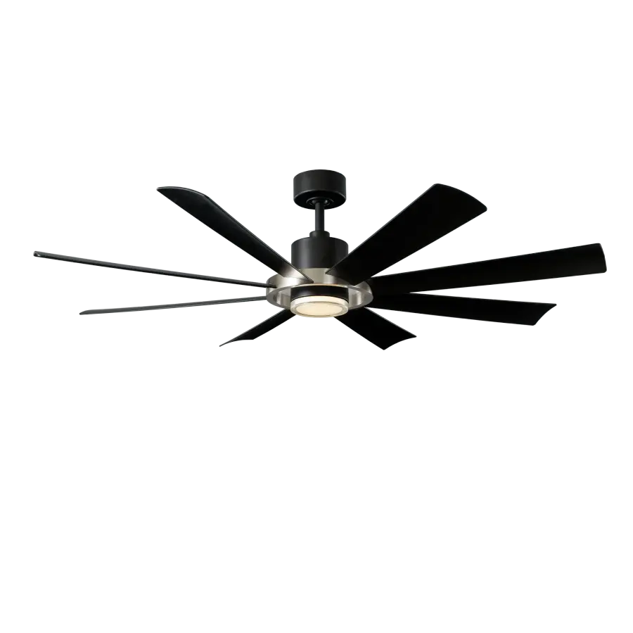 Aura 60" Smart Ceiling Fan with LED Light