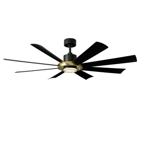 Aura 60" Smart Ceiling Fan with LED Light