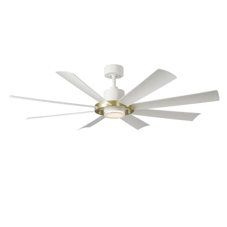 Aura 60" Smart Ceiling Fan with Light