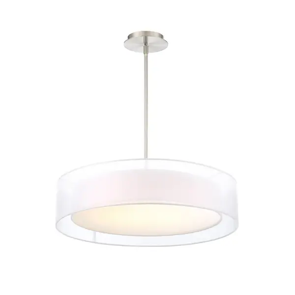Metropolis 24" LED Drum Pendant Light