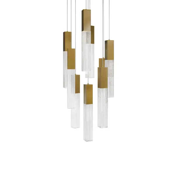 Cinema 9-Light Round Multi-Light Pendant