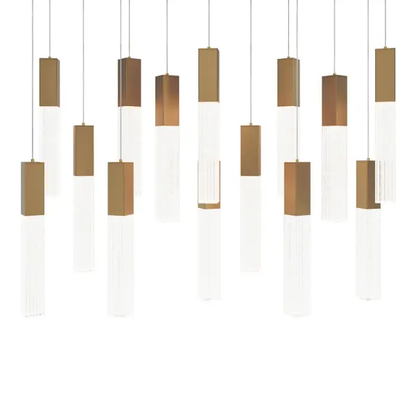 Cinema 14-Light Linear Multi-Light Pendant