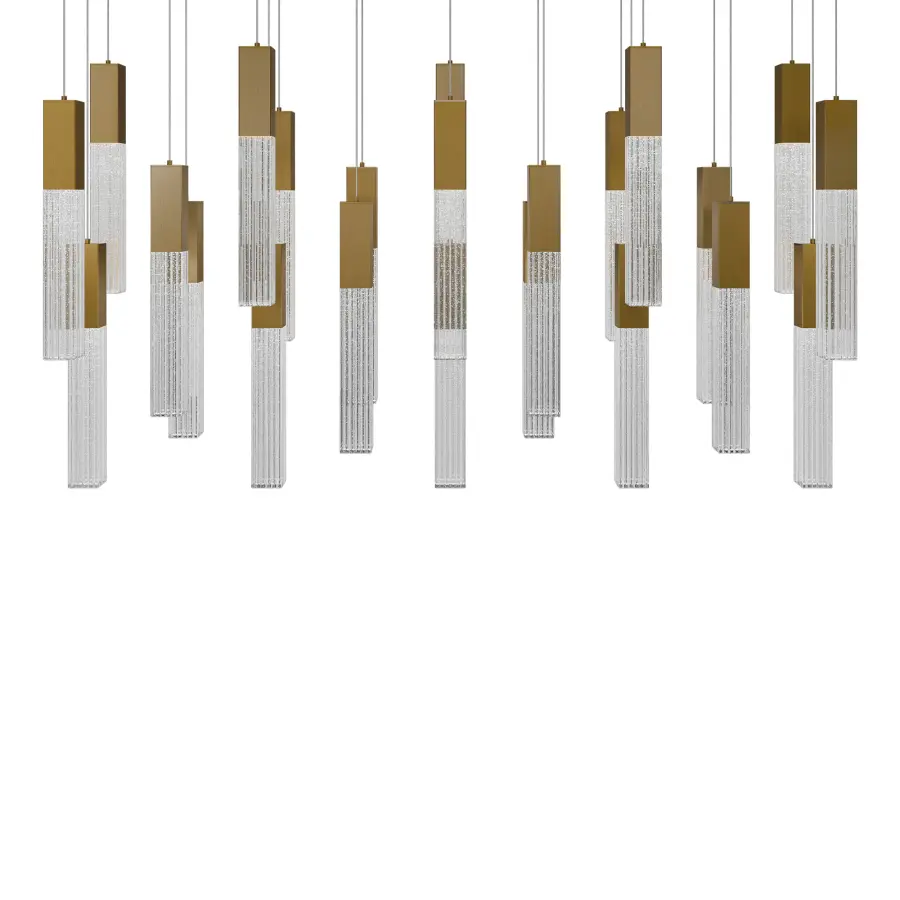 Cinema 23-Light Linear Multi-Light Pendant