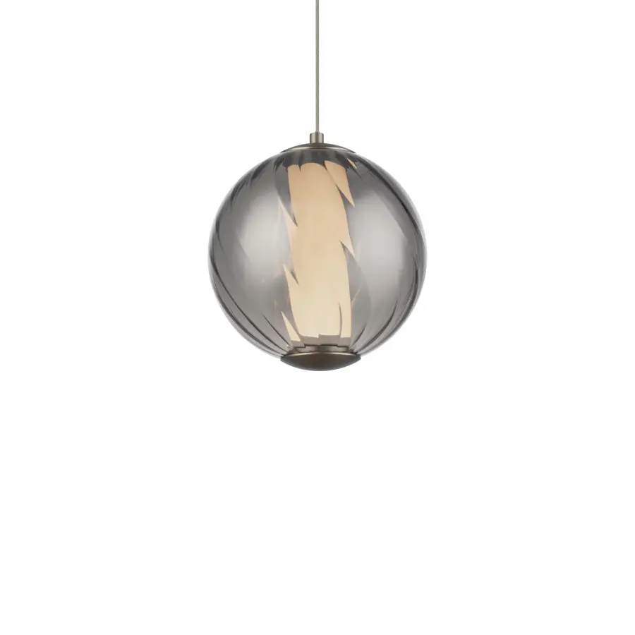 Swirly 7" Mini Pendant Light