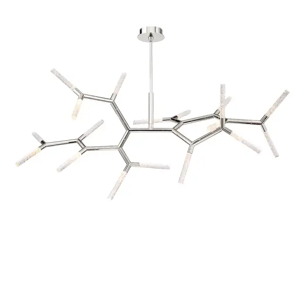 Kryptonite Linear Pendant in Polished Nickel