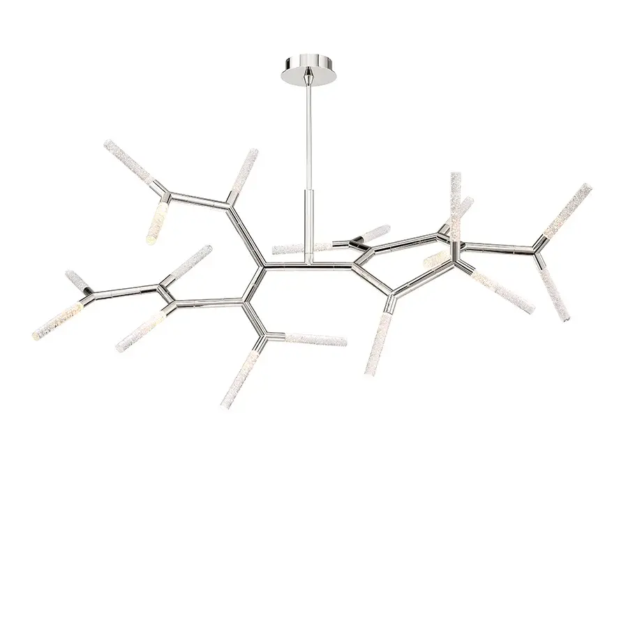 Kryptonite Linear Pendant in Polished Nickel