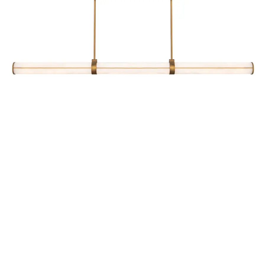 Clique 48" Linear Pendant in Aged Brass