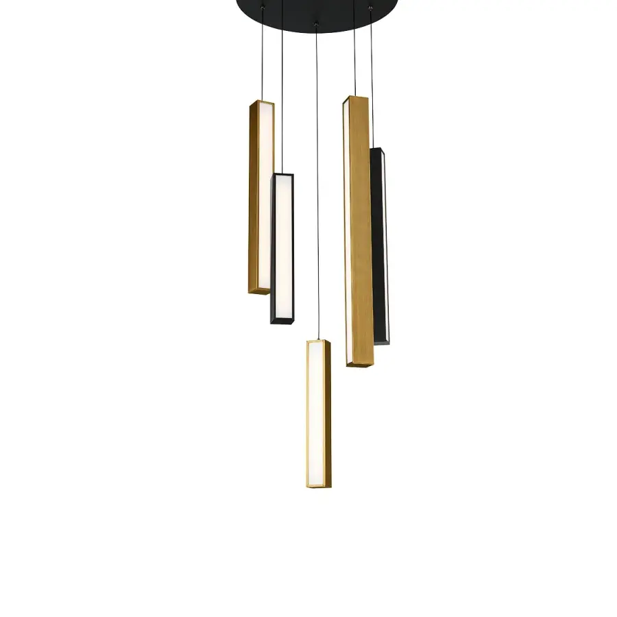 Chaos 17" LED Multilight Pendant