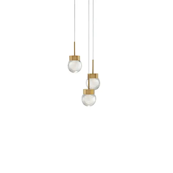 Double Bubble 12" LED Multilight Pendant Light