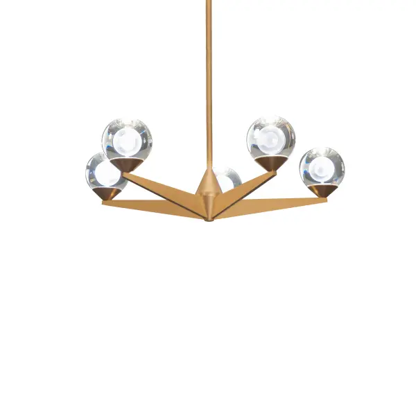 Double Bubble 24" LED Chandelier