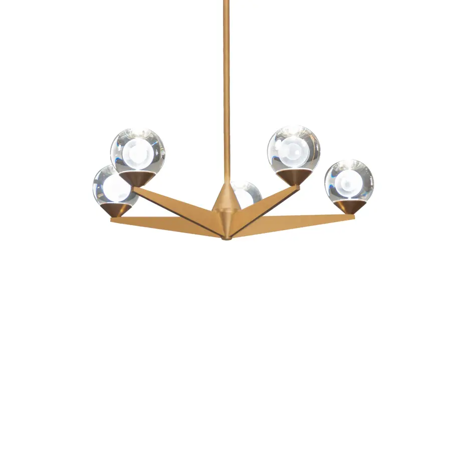 Double Bubble 24" LED Chandelier