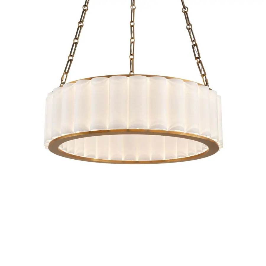 Poplin 27" LED Pendant Light - Image 1