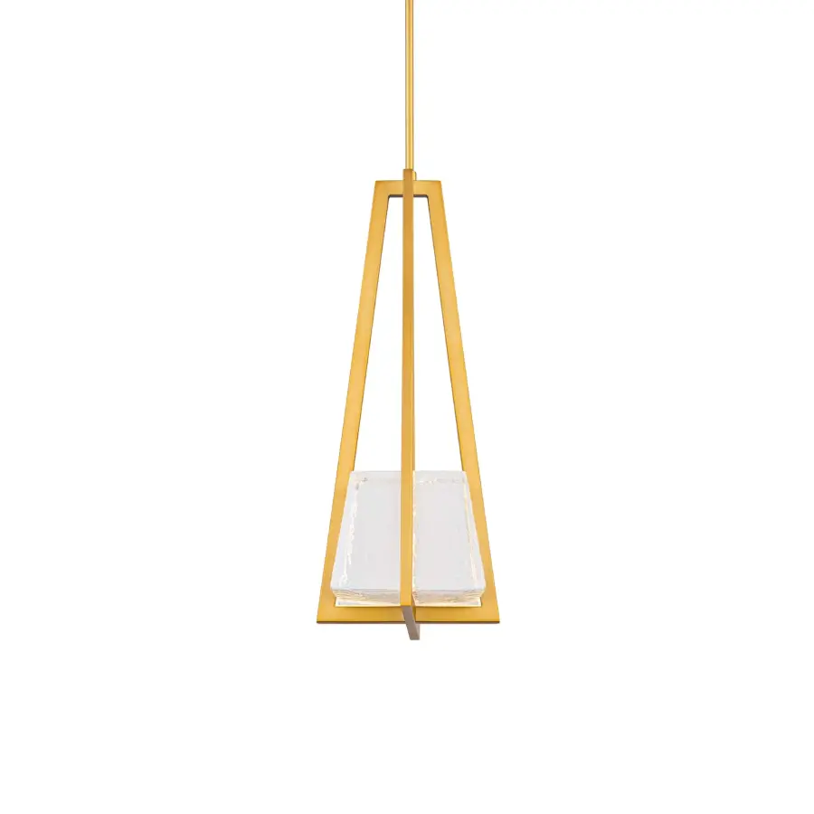 Karie Mini Pendant Light in Aged Brass - Image 1