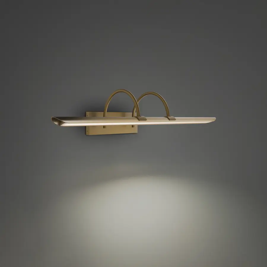 Sleek Picture Light with Adjustable Beam for Perfect Art Illumination