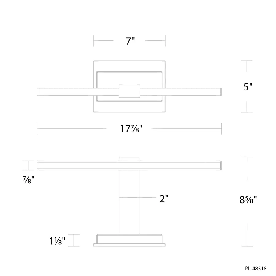 Inlet 18" Picture Light