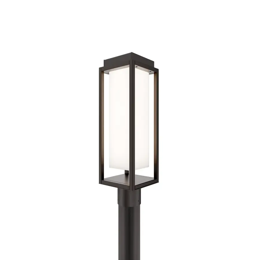 Framed 20" Outdoor Post Light - Image 2