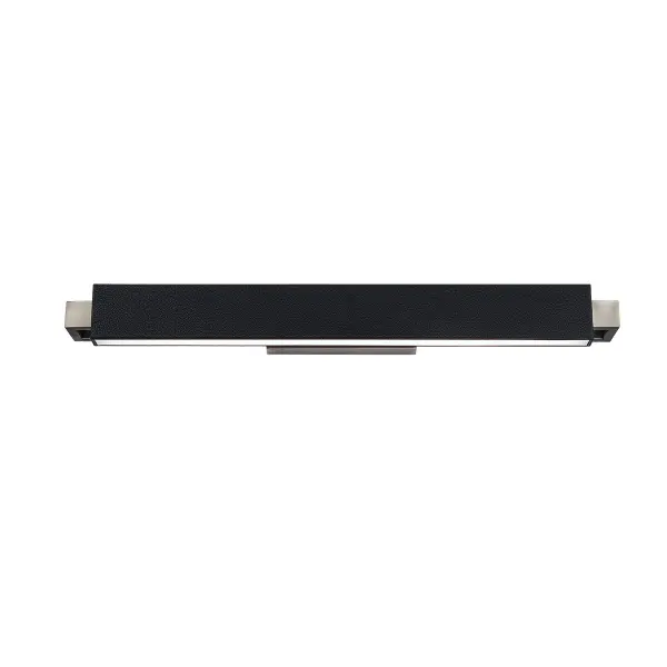 The Kinsman combines fashion-forward design with practical functionality. Pebbled black leather paired with brushed nickel creates an elegant contrast, while CCT selectable technology allows you to choose between three color temperatures.