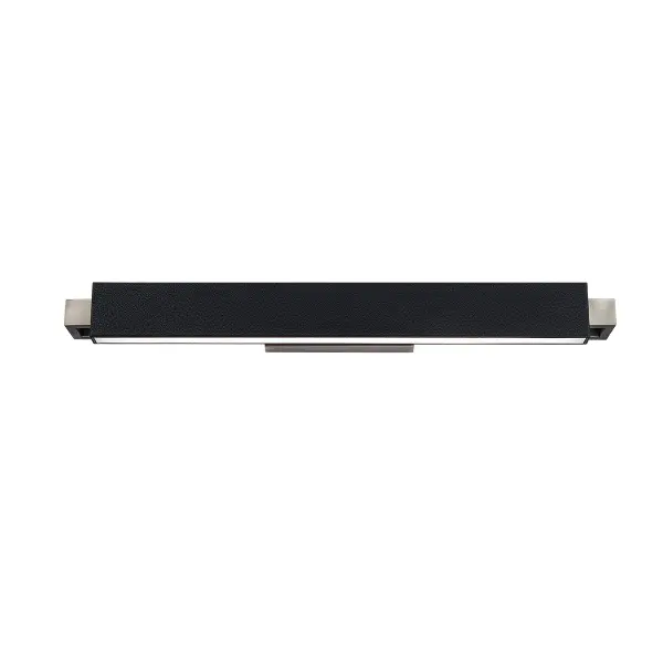 The Kinsman combines fashion-forward design with practical functionality. Pebbled black leather paired with brushed nickel creates an elegant contrast, while CCT selectable technology allows you to choose between three color temperatures.